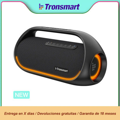 Altavoz Bluetooth Tronsmart Bang para Fiestas con Audio de Alta Resolución sin Pérdidas, 60W, Bajos Potentes, Control por Aplicación, Asa Portátil, para Exteriores