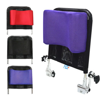 Almohada para la cabeza de silla de ruedas con ángulo ajustable, tela de malla, almohada transpirable para el cuello del sofá, accesorios universales para silla de ruedas
