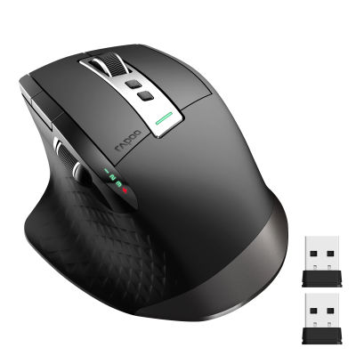 Rapoo 2026 nuevo MT710L ratón inalámbrico recargable multimodo ergonómico 4000 DPI ratón Bluetooth fácil de cambiar hasta 4 dispositivos