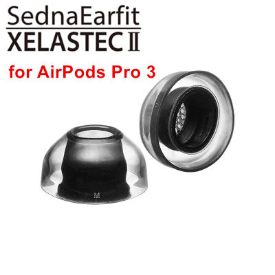 AZLA Xelastec II 2 para AirPods Pro 3, Puntas de Auriculares Intrauditivos, Cubierta para Auriculares, Auriculares Bluetooth Inalámbricos para AirPods Pro 3