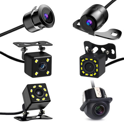 Cámara de visión trasera de coche, visión nocturna, cámara de aparcamiento de marcha atrás, IP68, impermeable, CCD, LED, Monitor de respaldo automático, imagen HD de 170 grados