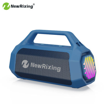 Altavoz inalámbrico de 50W con subwoofer, USB, TF, AUX, micrófono incorporado, TWS, llamadas manos libres, interfaz de micrófono, luz RGB