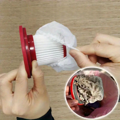20 piezas cubierta protectora de filtro de aspiradora desechable-tela no tejida lavable para aspiradora de mano
