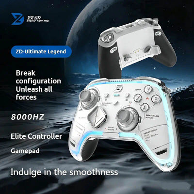 Control de Juego ZD Ultimate Legend Edición Mejorada, Control Modular Elite con Sensor para Teléfono, Bluetooth, Compatible con NS, Tablet, Steam, Xbox