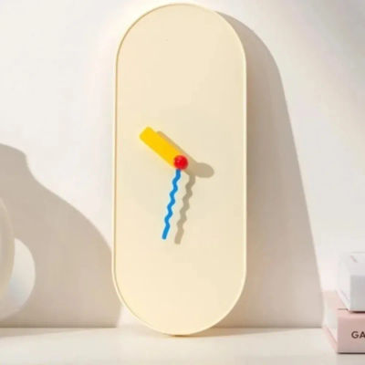 Decoración de muebles para el hogar, reloj montado en la pared de dopamina, regalos para sala de estar, decoraciones modernas para niños, relojes con mecanismo silencioso