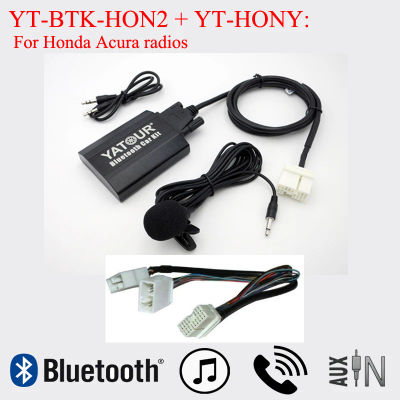Yatour factory radios de coche interfaces de música Bluetooth para Honda Accord Civic CRV Element Odyssey Pilot Legend City