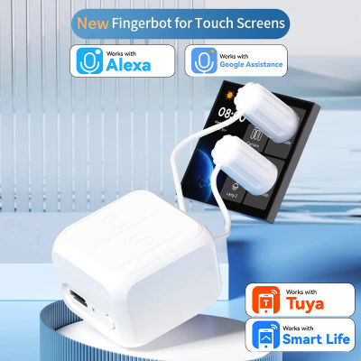 Interruptor táctil inalámbrico BLE, robot Fingerbot, pantallas táctiles compatibles con Tuya Smart Life Remoter, Alexa, Google Home, asistente de voz