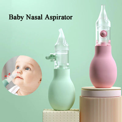 Aspirador Nasal suave para bebé, succionador de nariz con flujo antiespalda, aspirador de nariz para recién nacido, herramienta de diagnóstico para el cuidado de seguridad del bebé de silicona