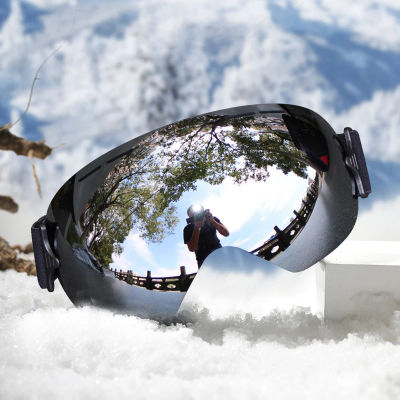 Gafas de esquí profesionales LIGERAS para hombre, UV400, gafas de esquí y snowboard antivaho para adultos, gafas de invierno ultraligeras para mujer.