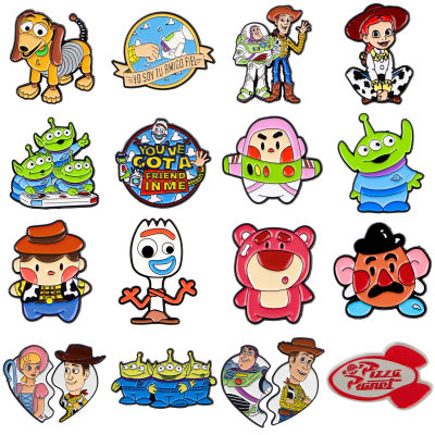 Pin esmaltado de robot adorable y broche de perro de dibujos animados para abrigos, broches de mujer, insignias de solapa de moda, joyería, regalo para amigos