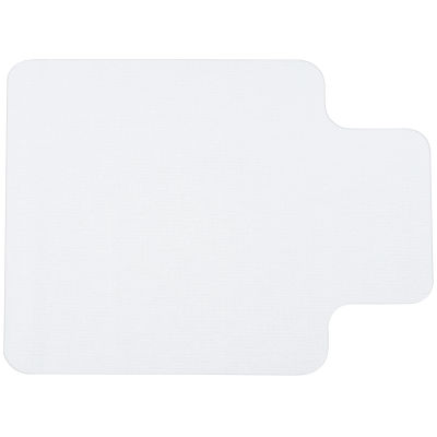 HOMCOM-Alfombra Protectora para Oficina, 90x120cm, Protector de Suelo Enmoquetado
