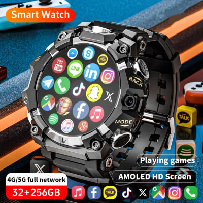 Q668 Smartwatch 5G sistema Android 1,508 pulgadas 466*466 pantalla Amoled 800W cámara Dual reloj inteligente de moda versión Global hombres mujeres