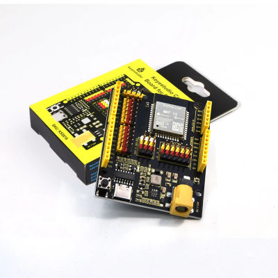 Placa de desarrollo KEYESTUDIO IOT ESP32-WROOM-32 Plus + USB tipo C WIFI incorporado + Bluetooth para proyectos Arduino ESP32