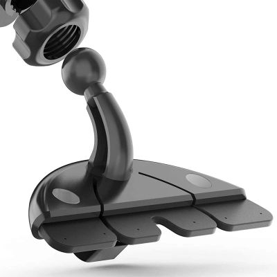 Accesorios de bola de 17mm, soporte de montaje con ranura para CD de coche, soporte ajustable para tableta y teléfono
