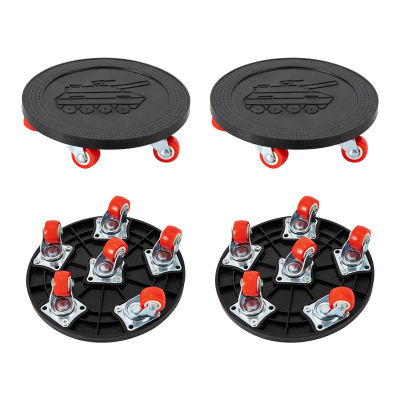 Juego de herramientas elevadoras de transporte de muebles profesional, 4 Uds., 360 ° Juego de herramientas manuales móviles de cosas giratorias para mover muebles