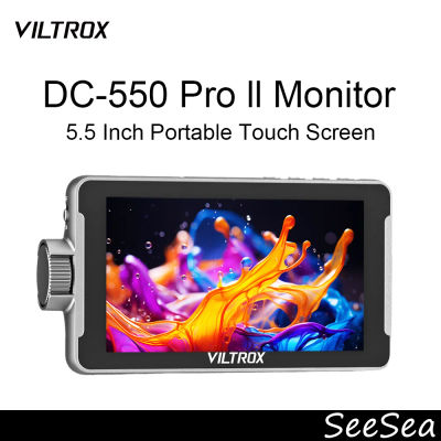 Monitor de cámara HD portátil con pantalla táctil Viltrox DC-550 Pro ll de 5.5 pulgadas