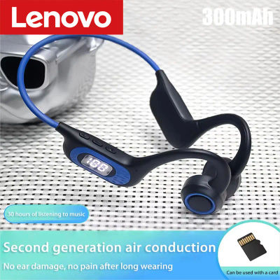 Auriculares Lenovo G3 de Conducción Ósea, Auriculares Bluetooth Inalámbricos de Conducción Aérea, Resistentes al Agua para Correr y Hacer Deporte