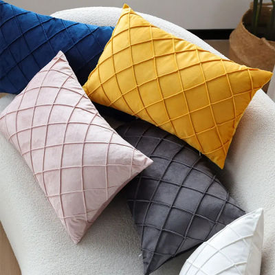 Funda de almohada Rectangular de varios colores, 30x50, Funda de cojín decorativa Ultra suave para sofá, Funda de almohada para sala de estar, Cojin