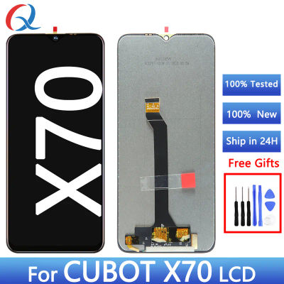Pantalla lcd para teléfono móvil, montaje de digitalizador de repuesto para Cubot X70, X70