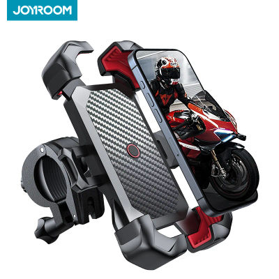 Joyroom Soporte para teléfono para bicicleta 360 ° Ver soporte Universal para teléfono de bicicleta para soporte para teléfono móvil de 4,7-7 pulgadas soporte a prueba de golpes Clip GPS