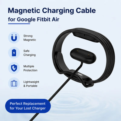Adaptador de cargador para reloj inteligente, Cable de carga tipo C/USB-A, conector magnético, Cables de carga para relojes Google Fitbit Air