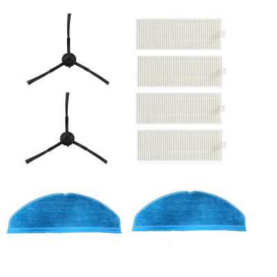 Accesorios para Cecotec Conga 8090 9090 Twerking Scrub Tank: Filtro HEPA, Cepillo Lateral, Paños de Limpieza, Repuestos para Aspiradora Robótica