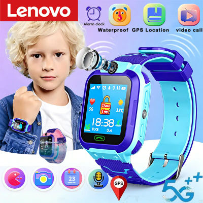Reloj Inteligente Lenovo Q12B con SIM para Niños, Videollamada, SOS, Resistente al Agua IP67, Cámara, Monitor, GPS, Localizador para Niñas