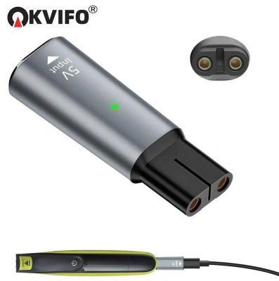 Adaptador de Carga KVIFO 5V Tipo-C para Afeitadora Philips OneBlade QP2724 QP2834 QP1424 QP1924 QP4631