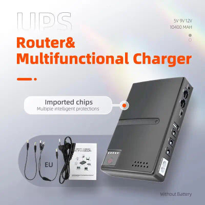 AC220 - 265V 18W UPS fuente de alimentación CC ininterrumpida DC1018L 5V 9V 12V enrutador óptico Monitor de gato cargador de respaldo teléfono celular