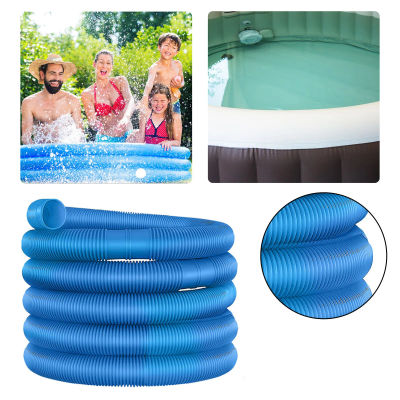 Manguera de piscina de 6x32mm, limpieza de agua subterránea para piscina, accesorios de repuesto, tubo de drenaje para aspiradora, tubo de drenaje azul