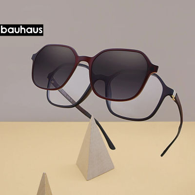 Gafas de Sol Ópticas con Clip Magnético Polarizado de Diseño X3191 para Hombre y Mujer, Gafas de Prescripción para Miopía, Lentes de Sol