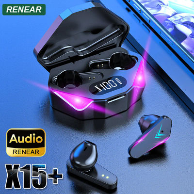 Auriculares inalámbricos TWS con Bluetooth, auriculares estéreo LED para jugadores, para iPhone inteligente, Android, Ios, Huawei, Xiaomi, Redmi mi, con micrófono