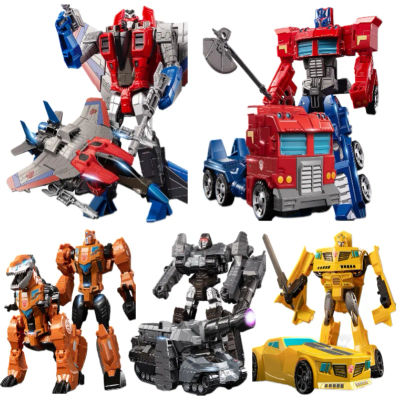 Transformación Robot coche juguetes tanque transformador avión dinosaurio modelos figuras de acción regalos de cumpleaños para niños juguetes para niños