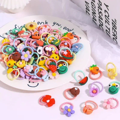 Bandas de goma para niños no dañadas, diademas para niñas, accesorios coreanos para bebés, anillos, bandas de goma para atar, diademas para niñas pequeñas