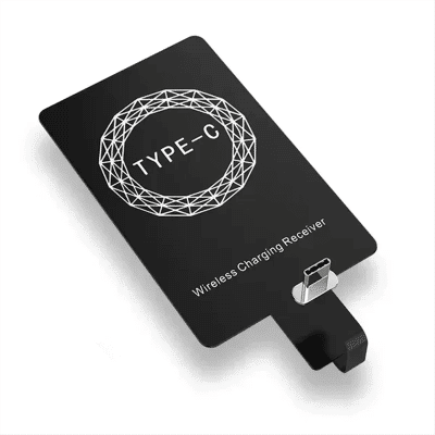 Receptor de carga inalámbrica tipo C Adaptador de cargador inalámbrico rápido tipo C para Samsung Huawei Xiaomi HY