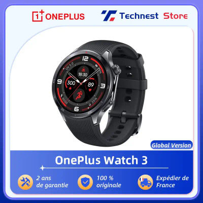 Versión Global OnePlus Watch 3 46mm Smartwatch pantalla LTPO AMOLED de 1,50 pulgadas procesador Snapdragon W5 sistema operativo GPS de doble banda