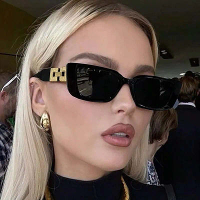 Gafas De Sol cuadradas clásicas De diseñador para mujer y hombre, gafas De Sol con montura pequeña y espejo para mujer y hombre, gafas De Sol De marca a la moda para exteriores