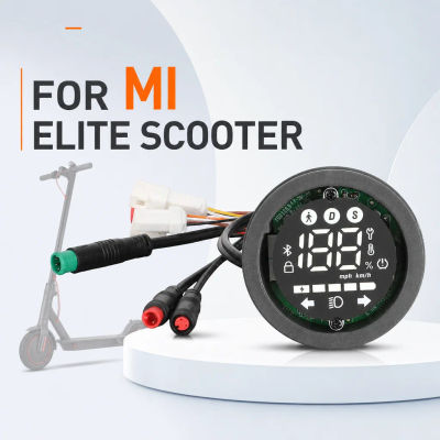 Panel de Control Bluetooth Redondo para Scooter Mi Elite, Velocímetro de 25 Km/h