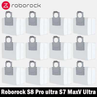 Reemplazo de bolsa de polvo Roborock S8+ / S8 Pro Ultra / S7 MaxV Ultra / S7 Pro Ultra / Q7 Max+ / Q8 Max Puls Vacuum Dock autovaciado