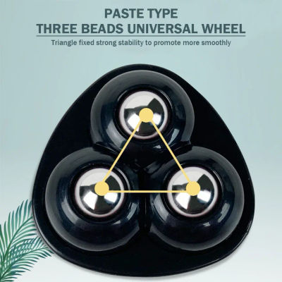 Ruedas universales silenciosas autoadhesivas de 4/8 piezas: ruedas adhesivas para botes de basura, pequeños electrodomésticos y patas de muebles