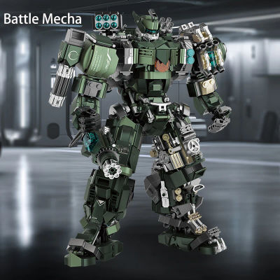 Set de Bloques de Construcción de Robot Guerrero Mecánico Grande de 1403 Piezas, Figuras de Acción de Robots de Batalla, Kits de Modelos para Adultos y Adolescentes, Juguetes de Ensamblaje, Regalos