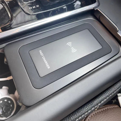 Cargador inalámbrico para coche Volvo XC90 XC60 S90 V90 S60 V60 C60, cargador inalámbrico para teléfono, base de carga, soporte de carga