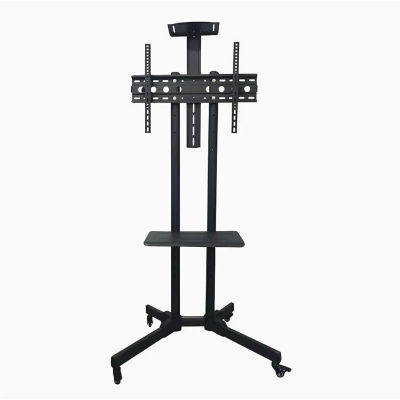 Carrito para TV, soporte móvil para TV, carrito con ruedas giratorias para monitor, soporte universal para TV, soporte para TV de 26-65 pulgadas, carrito resistente para TV, carrito para