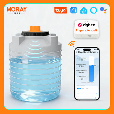 ME201WZ Sensor de Nivel de Líquido, Agua, Combustible y Aceite, Detector Inalámbrico Wifi Zigbee Tuya con Aplicación Móvil, Indicador de Alarma, Monitor Remoto de Tanque