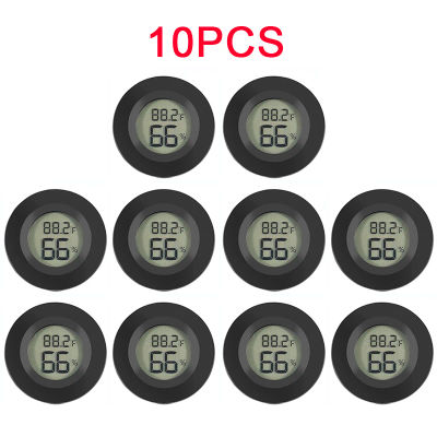 6-10 Uds termómetro Digital higrómetro interior Mini temperatura LCD Monitor electrónico higrómetro habitación al aire libre bebé