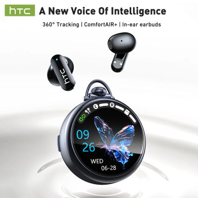 Auriculares de Traducción HTC NE71, Auriculares Bluetooth, Pantalla LED Inteligente Personalizable, Sonido de Alta Fidelidad, Tecnología de Cancelación de Ruido
