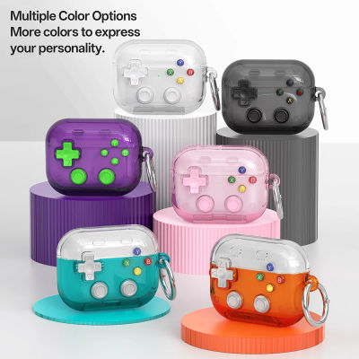 Funda Protectora 3D con Diseño de Consola de Juegos para AirPods Pro 3 2 1, Funda Protectora de Silicona Líquida para Auriculares, Novedad 2026