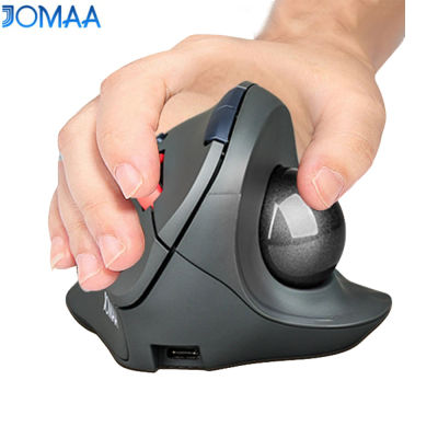 Ratón Inalámbrico Vertical JOMAA, Ratón Ergonómico Bluetooth con Control del Pulgar y Clics Silenciosos, Diseño Ergonómico, CPI Ajustable