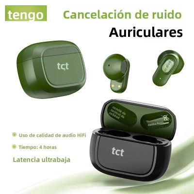 HTC NE51 Bluetooth V6.0 auriculares AI traducción auriculares reducción de ruido auriculares inalámbricos HD auriculares Bluetooth de larga duración