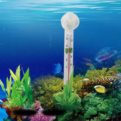 Medidor de Temperatura Flotante de 10.5cm, Termómetro Vertical Pequeño para Pecera, Monitor de Temperatura del Agua Flotante para el Hogar